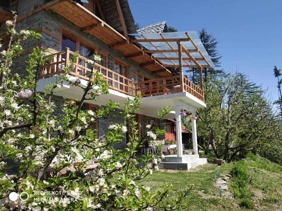 Ishan Log Huts-A Boutique Home Stay Banjar Ngoại thất bức ảnh