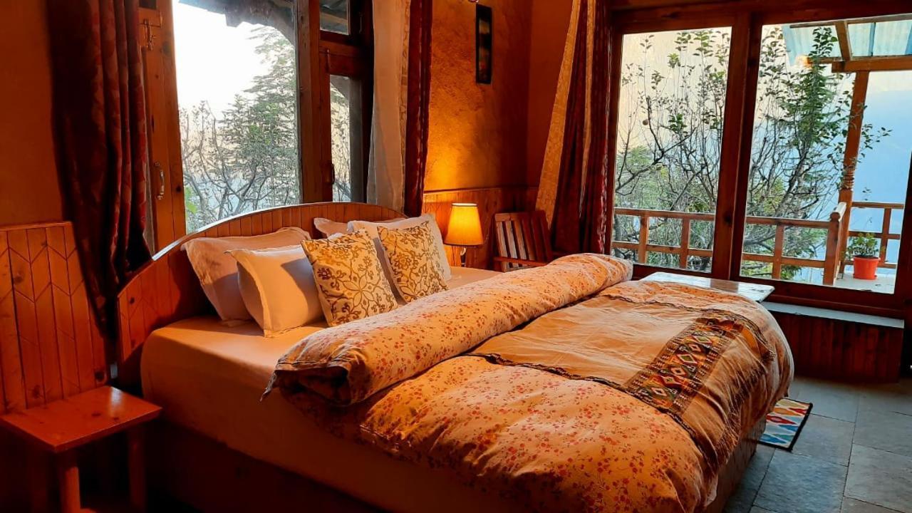 Ishan Log Huts-A Boutique Home Stay Banjar Ngoại thất bức ảnh