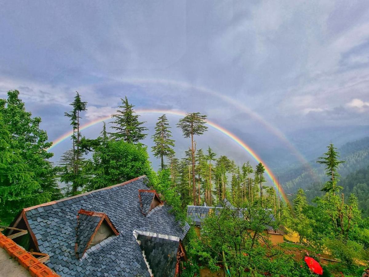 Ishan Log Huts-A Boutique Home Stay Banjar Ngoại thất bức ảnh