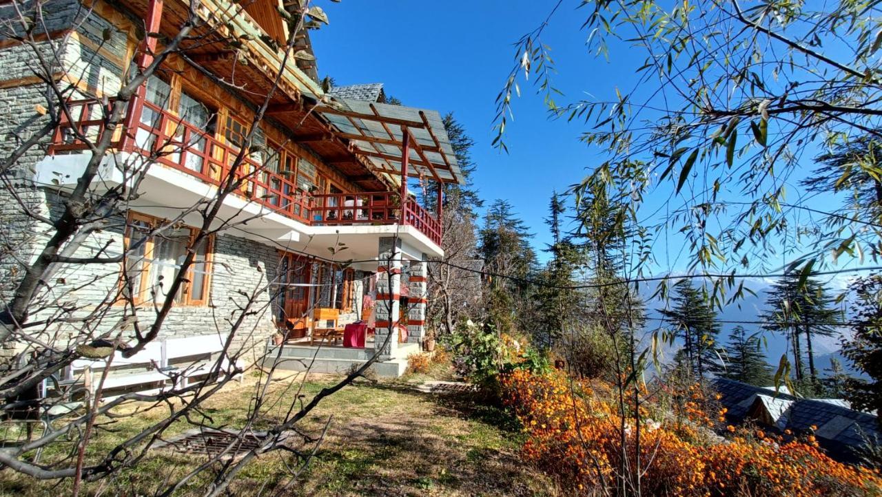 Ishan Log Huts-A Boutique Home Stay Banjar Ngoại thất bức ảnh