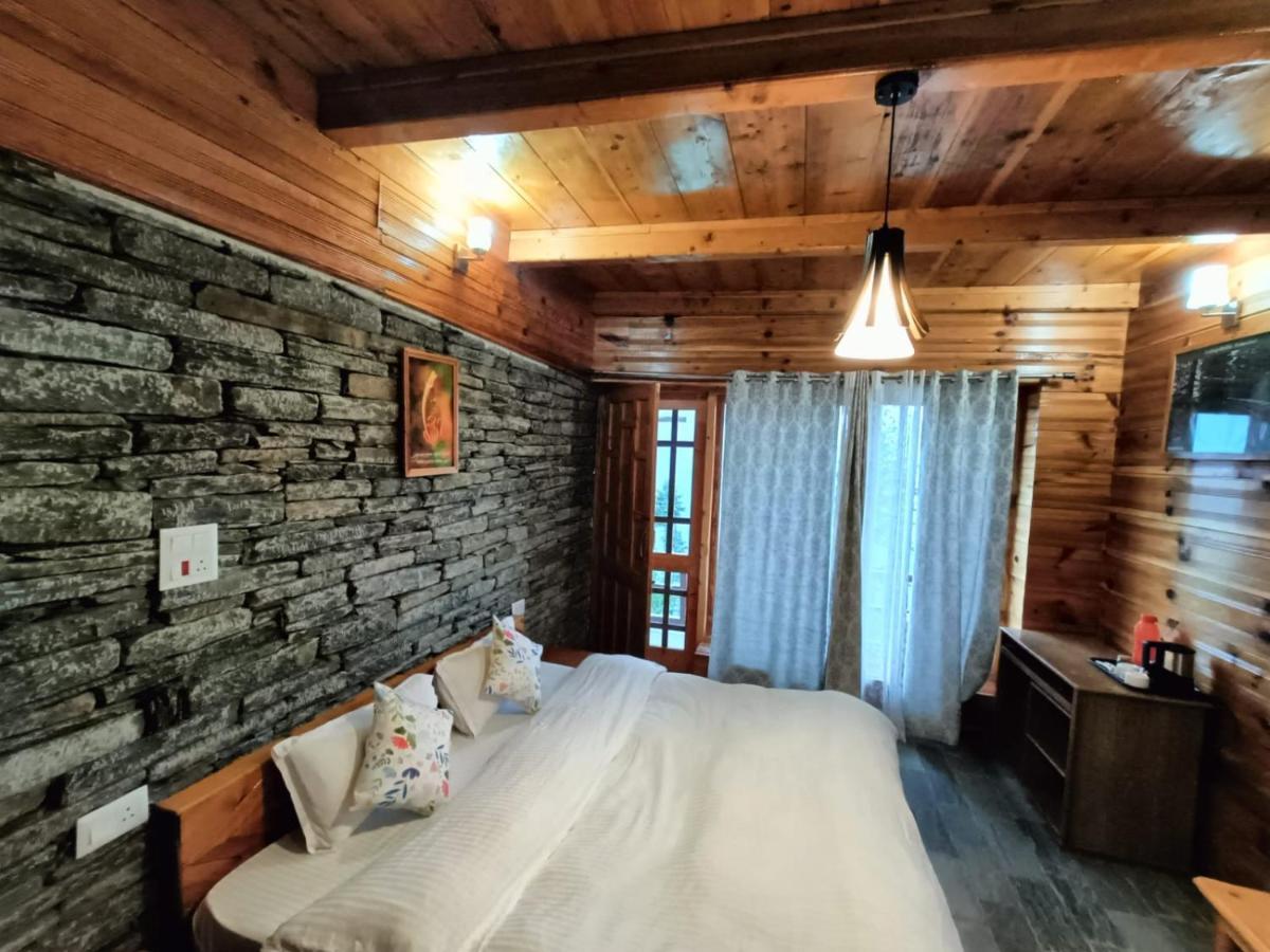 Ishan Log Huts-A Boutique Home Stay Banjar Ngoại thất bức ảnh
